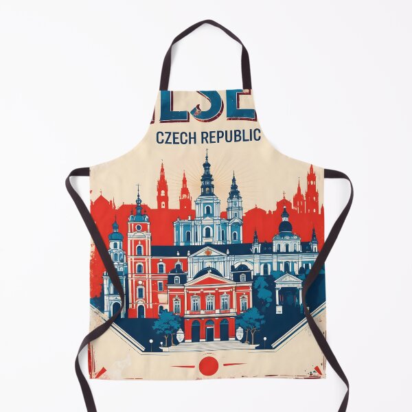 Item preview, Pilsen Cezch Republic 1950s Retro Poster Tourism designed and sold by TravelersGems.