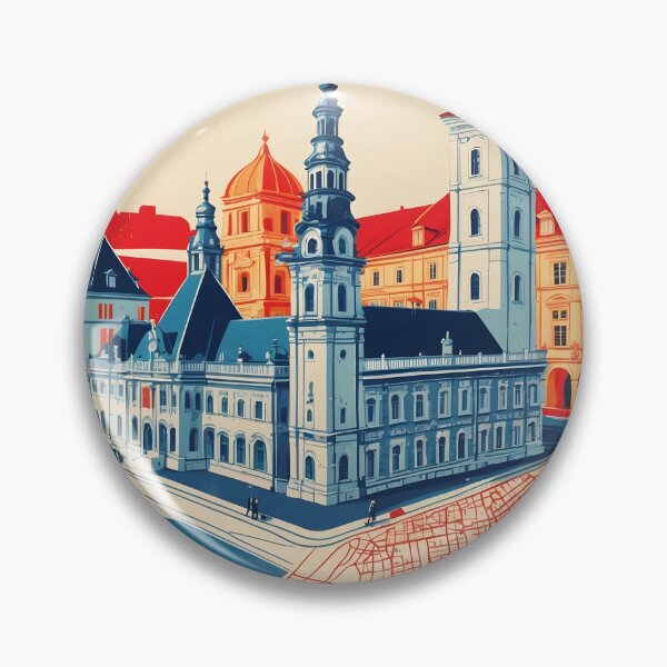 Item preview, Pardubice Cezch Republic 1950s Retro Poster Tourism designed and sold by TravelersGems.