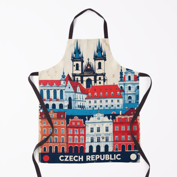 Item preview, Prague Cezch Republic 1950s Retro Poster Tourism designed and sold by TravelersGems.
