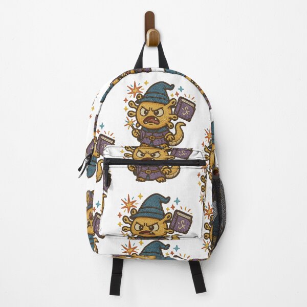 Item preview, Cute Angry Beholder Wizard Embroidered Sticker | D&D Chibi Monster Art designed and sold by Gurjeetpixelart.