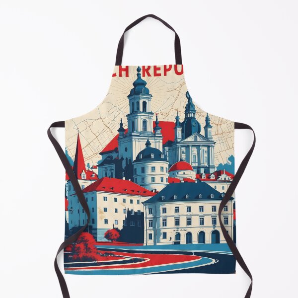 Item preview, Prostejov Cezch Republic 1950s Retro Poster Tourism designed and sold by TravelersGems.