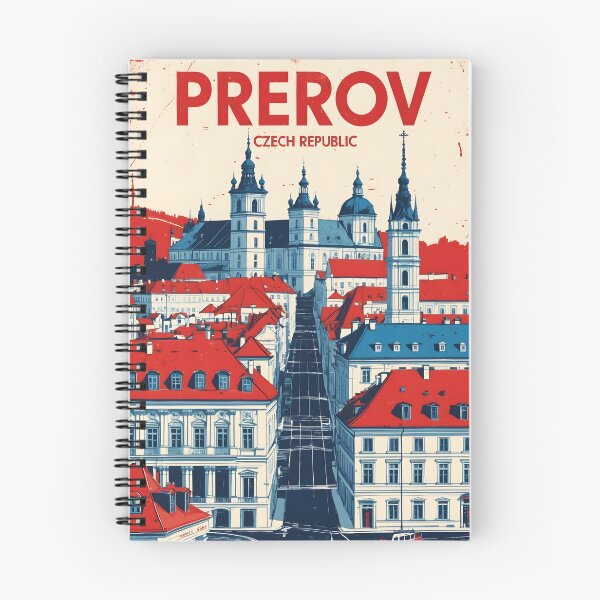 Item preview, Prerov Cezch Republic 1950s Retro Poster Tourism designed and sold by TravelersGems.