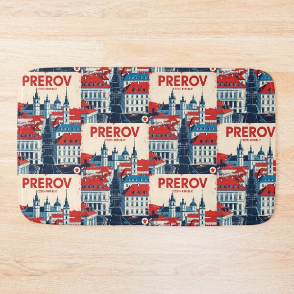 Item preview, Prerov Cezch Republic 1950s Retro Poster Tourism designed and sold by TravelersGems.