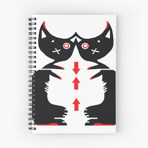 Item preview, The Two Black Cats designed and sold by Kiekeboekat.