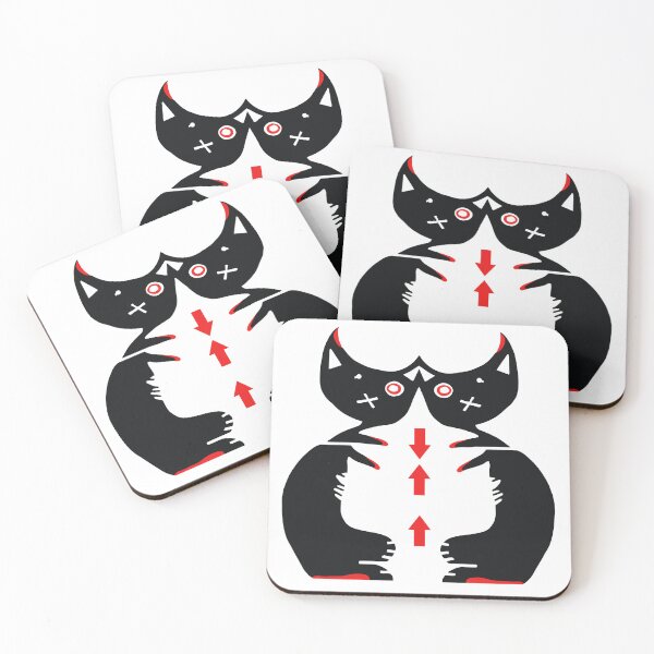 Item preview, The Two Black Cats designed and sold by Kiekeboekat.