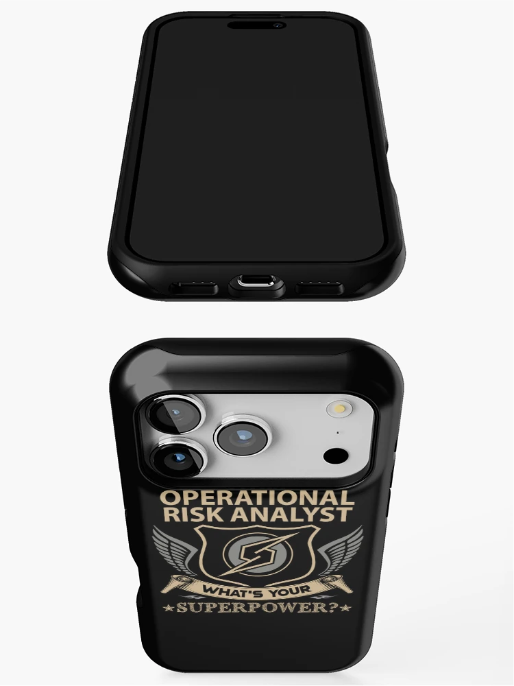 Thumbnail 3 of 4, iPhone Case, Operational Risk Analyst designed and sold by SperryRoger.