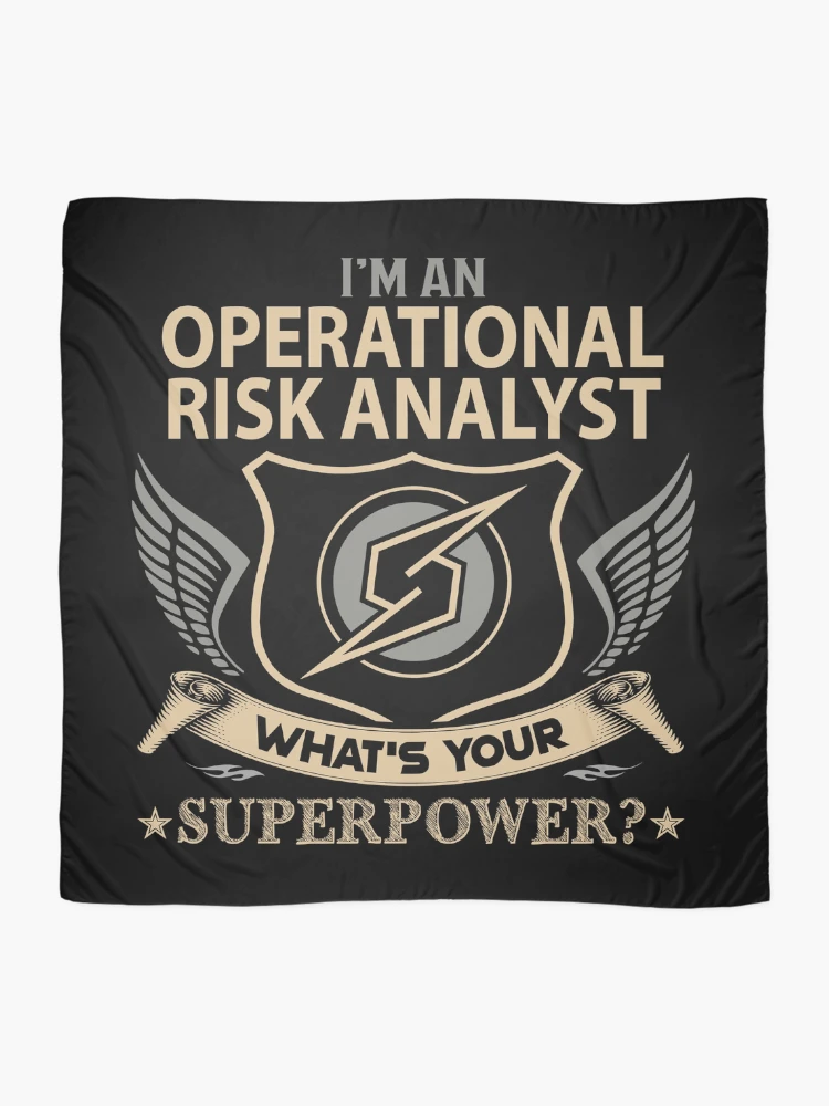 Thumbnail 2 of 3, Scarf, Operational Risk Analyst designed and sold by SperryRoger.