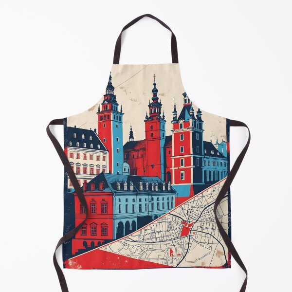 Item preview, Olomouc Cezch Republic 1950s Retro Poster Tourism designed and sold by TravelersGems.