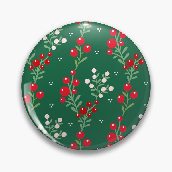Artikelvorschau, Weihnachtlich, festlich, winterlich, rot, weiß, Beeren, weihnachtlich, grün entworfen und verkauft von Nicola-Rowe.