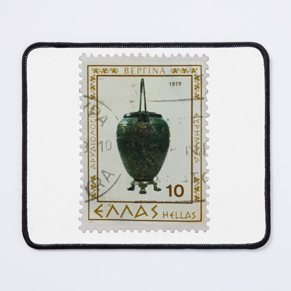 Item preview, Vintage Greek Urn Hellas Postage Stamp designed and sold by red-amber65.