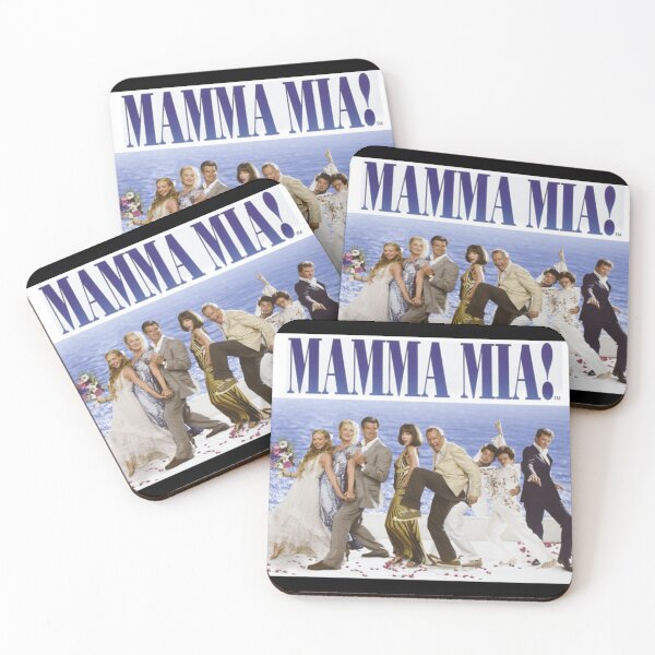 Artikelvorschau, Mamma Mia Besetzung Vintage Musical Poster Design entworfen und verkauft von Patricianighton.