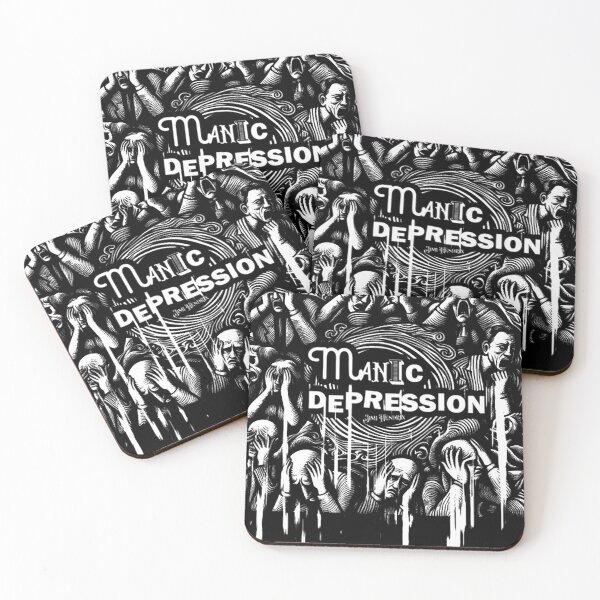 Item preview, Manic Depression Dark Art Print Illustration designed and sold by Patricianighton.