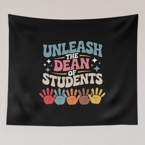 Item preview, Unleash The Dean of Students, School Teacher Educator designed and sold by LinlinsDemons.