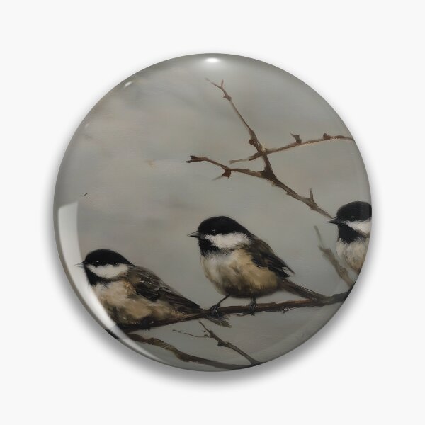 Item preview, Three Birds on Leafless Branch designed and sold by lautir.