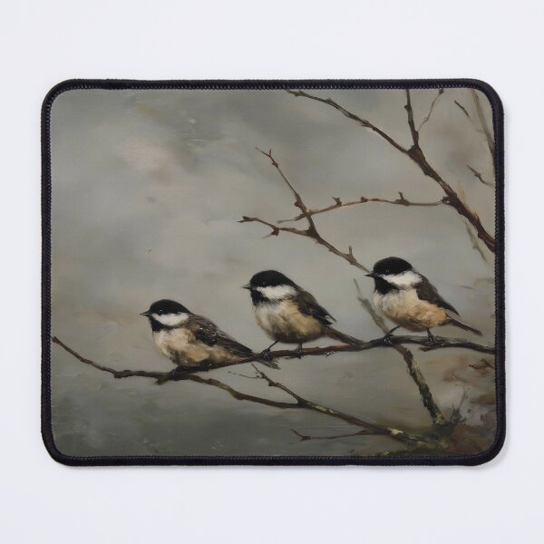 Item preview, Three Birds on Leafless Branch designed and sold by lautir.