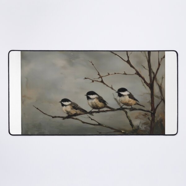 Item preview, Three Birds on Leafless Branch designed and sold by lautir.