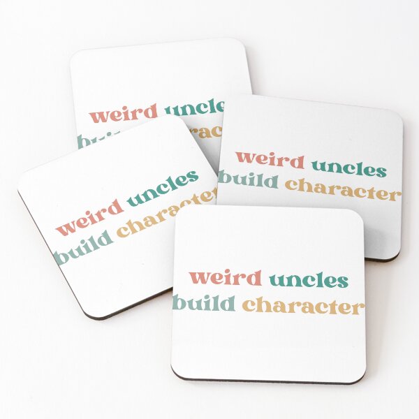 Item preview, Funny Weird Uncles Build Character for New Uncle designed and sold by faridman.