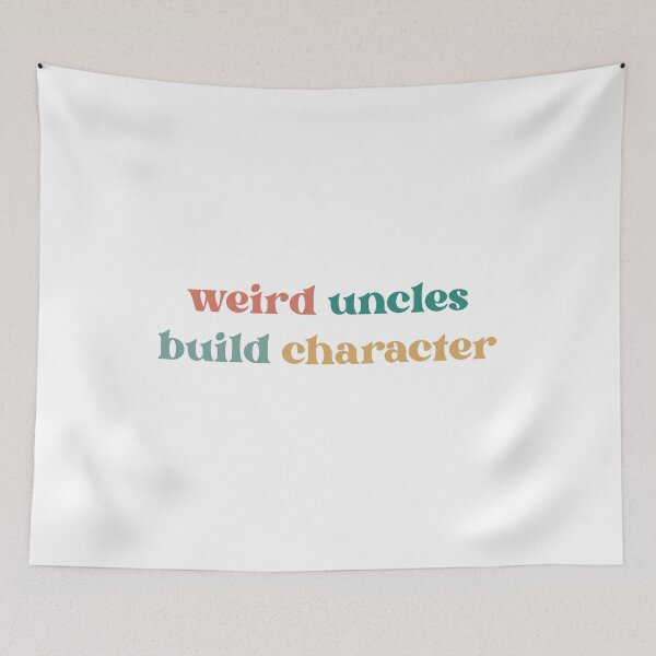 Item preview, Funny Weird Uncles Build Character for New Uncle designed and sold by faridman.