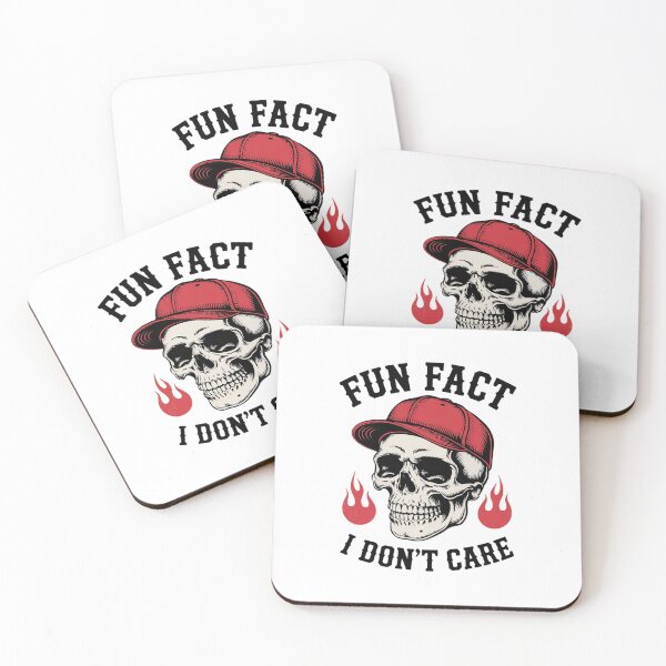 Item preview, Skeleton Fun Fact I Don't Care Sarcastic Humor9  designed and sold by THagBlue.