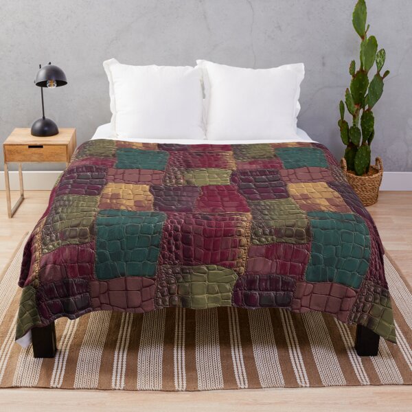 Item preview, Bold Durable Alligator Skin Pattern For Boho Print Lover designed and sold by RoyalStarsPatts.