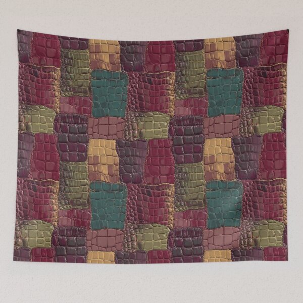 Item preview, Bold Durable Alligator Skin Pattern For Boho Print Lover designed and sold by RoyalStarsPatts.
