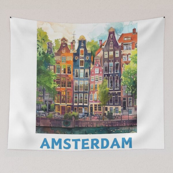Item preview, Amsterdam  designed and sold by GraphicMondaze.