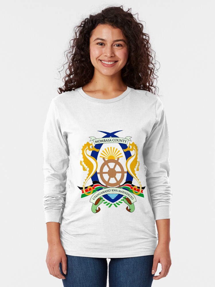 "Mombasa County Coat of Arms" Tshirt by Redbubble