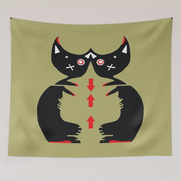Item preview, The Two Black Cats #SecretSafari designed and sold by Kiekeboekat.