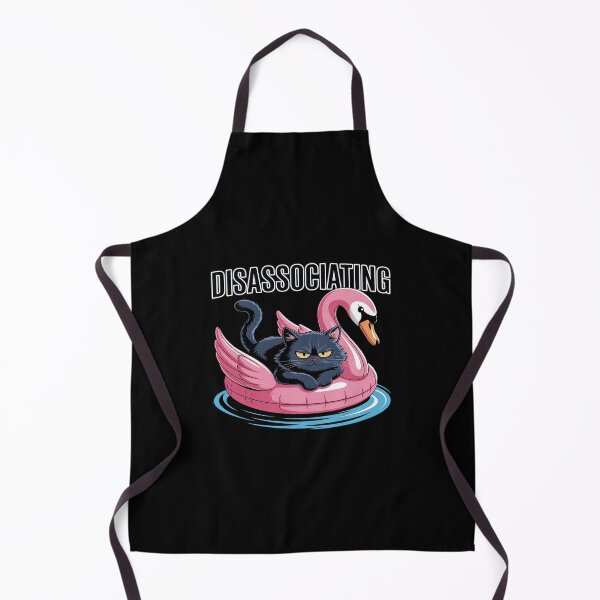 Item preview, Unlink Fat Cat on a Swan Floatie designed and sold by LinlinsDemons.