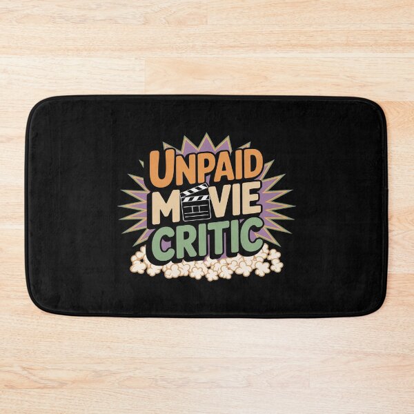 Item preview, UNPAID Movie Critic - Cinema LoverArt designed and sold by LinlinsDemons.