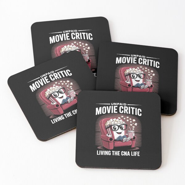 Item preview, Unpaid Movie Critic Living The CNA Life Funny Popcorn designed and sold by LinlinsDemons.