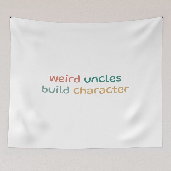 Item preview, Funny Weird Uncles Build Character for New Uncle designed and sold by faridman.