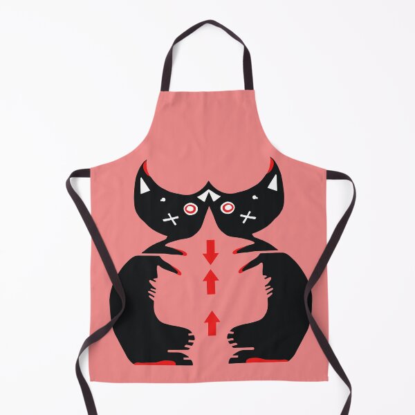 Item preview, The Two Black Cats #SilkyPink designed and sold by Kiekeboekat.