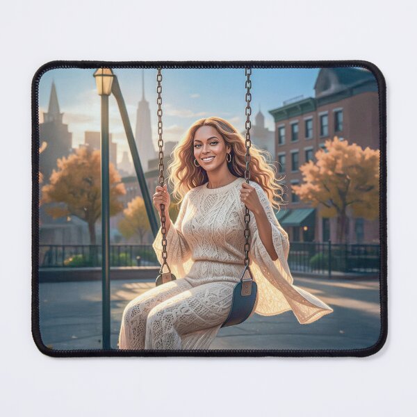 Item preview, Beyonce Swinging On Playground Swing designed and sold by Home Decor Art.