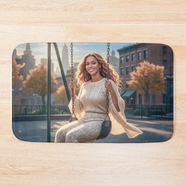 Artikelvorschau, Beyonce Swinging On Playground Swing entworfen und verkauft von Home Decor Art.