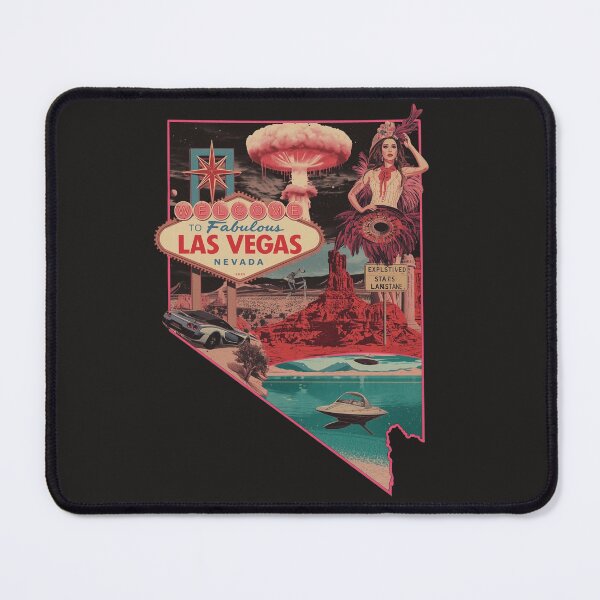 Item preview, Retro Fallout Las Vegas Nevada Post-Apocalyptic Vegas Art designed and sold by TitanRN.