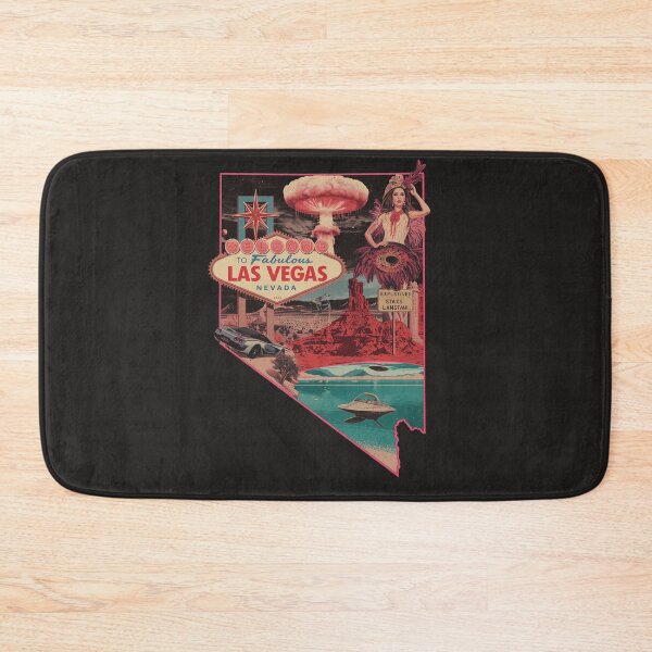 Item preview, Retro Fallout Las Vegas Nevada Post-Apocalyptic Vegas Art designed and sold by TitanRN.
