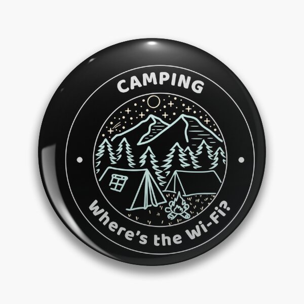 Item preview, Camping – “Where’s the Wi-Fi?” Funny Camping Design  designed and sold by TalkTee Me.