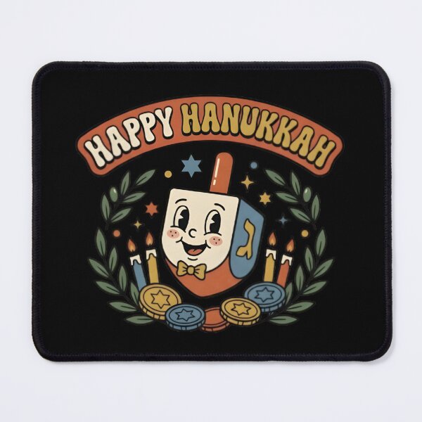 Item preview, Vintage Happy Hanukkah designed and sold by Charisma Enigma.
