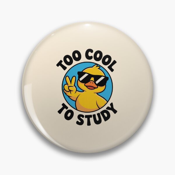 Item preview, Duck - Too Cool To Study designed and sold by 123ks.
