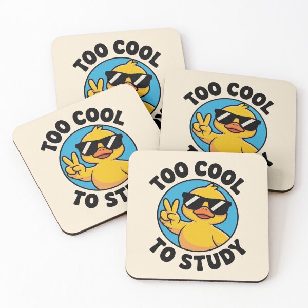 Item preview, Duck - Too Cool To Study designed and sold by 123ks.