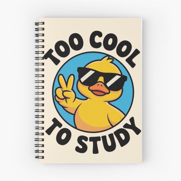 Item preview, Duck - Too Cool To Study designed and sold by 123ks.