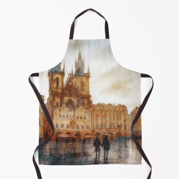 Item preview, Prague Old Town Watercolor designed and sold by caracatita75.