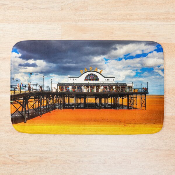 Item preview, Stormy Day at Cleethorpes Pier On Golden Sands designed and sold by Paul Thompson Photography.