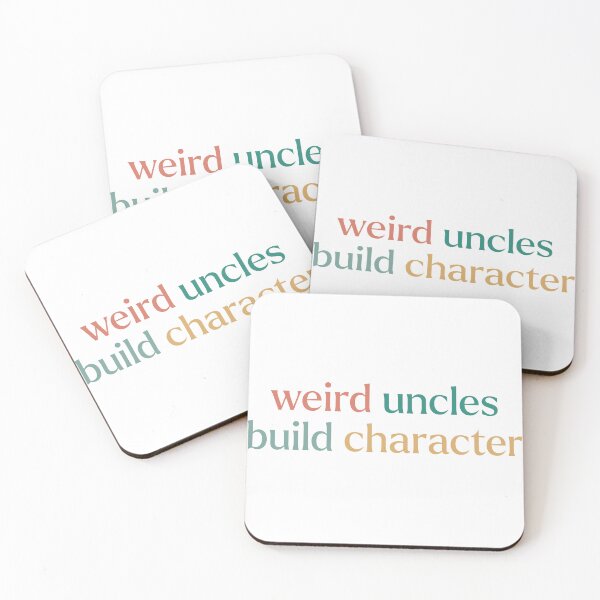Item preview, Funny Weird Uncles Build Character for New Uncle designed and sold by faridman.