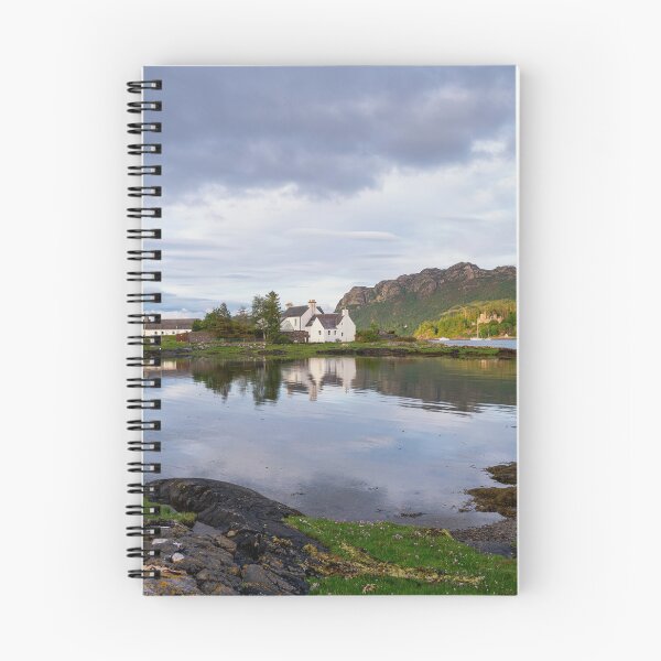 Item preview, Tranquil Reflections of Plockton Village on Loch Carron designed and sold by Kasia Design.