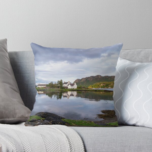 Item preview, Tranquil Reflections of Plockton Village on Loch Carron designed and sold by Kasia Design.