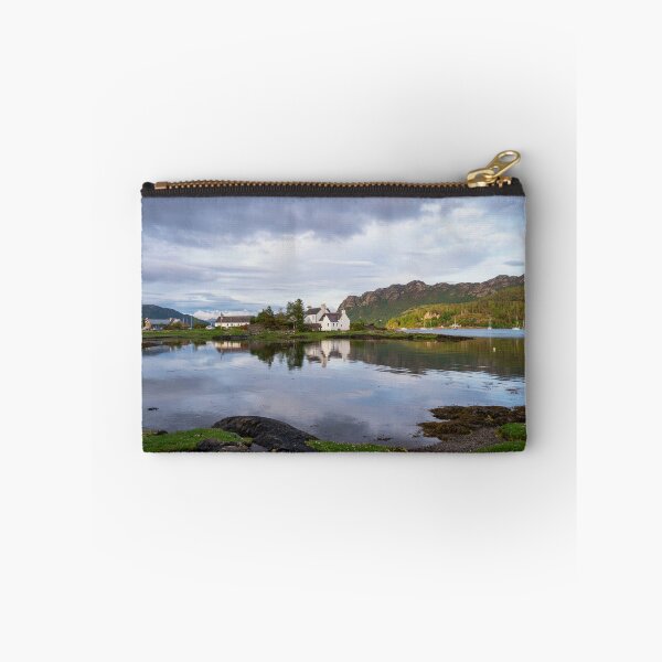 Item preview, Tranquil Reflections of Plockton Village on Loch Carron designed and sold by Kasia Design.