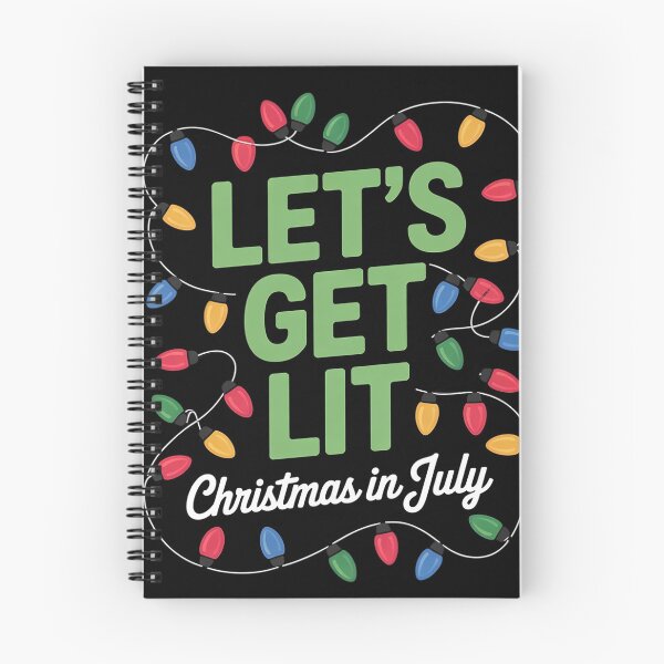Item preview, Funny Let's Get Lit Christmas In July Summer Lights  designed and sold by NailMolisa.