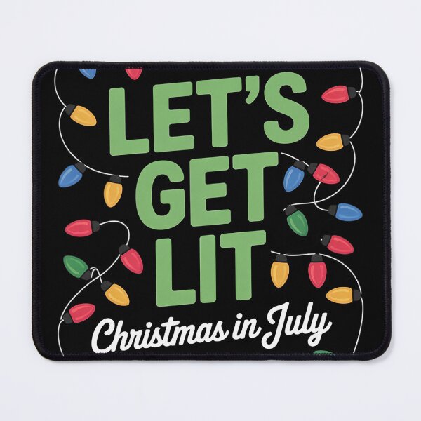 Item preview, Funny Let's Get Lit Christmas In July Summer Lights  designed and sold by NailMolisa.
